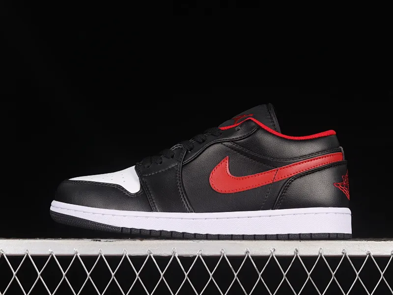 All categories Air Jordan Jordan series basketball shoes Air Jordan 1 Low Z version Air Jordan 1 Low "White Toe" AJ1 Joe 1 small black red toe low-top basketball shoes 553558-063